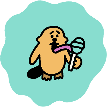 ラコピーのイラスト