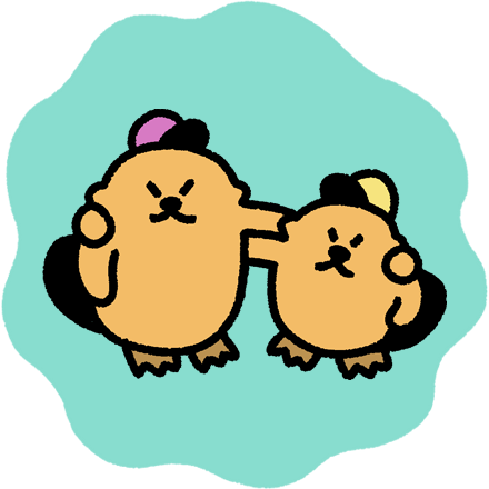 ラー&コーのイラスト